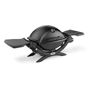1. Weber 51010001 Q1200 Liquid Propane Grill, Black