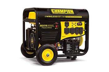 9. Champion 7500-Watt RV Ready Portable Generator with Wireless Remote Start