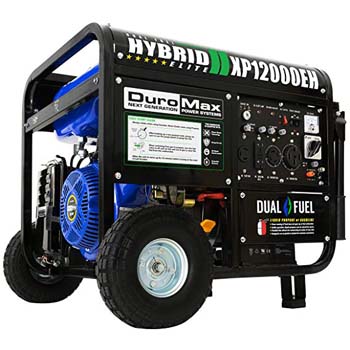 2. DuroMax XP12000EH Dual Fuel Portable Generator