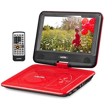 1. UEME 9 INCH BLACK SWIVEL SCREEN