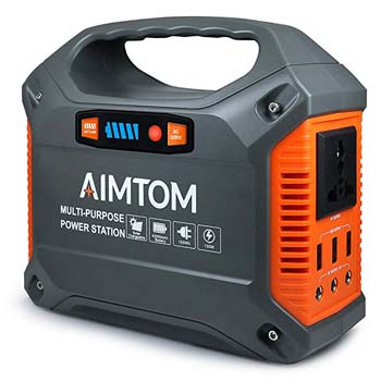 6. AIMTOM Portable Solar Generator