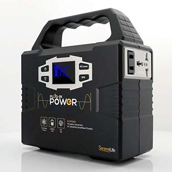 4. SereneLife Portable Generator