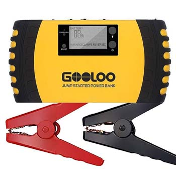 10. GOOLOO 100A Peak 20800mAh SuperSafe Car Jump Starter