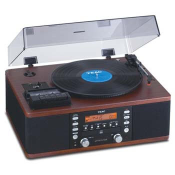 09. Teac LPR550 Turntable Entertainment Center