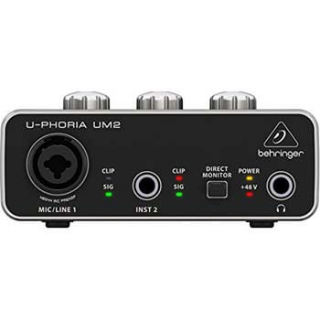 10. BEHRINGER U-PHORIA UM2