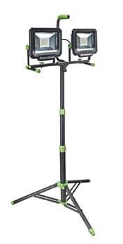10. PowerSmith 100 Watt LED dual head work light