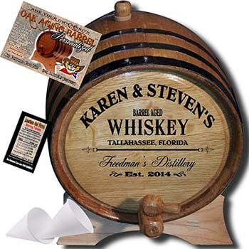 5. American oak barrel.