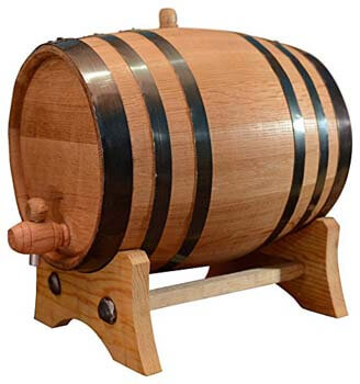8. 5.3 Gallon American White Oak Aging Barrel