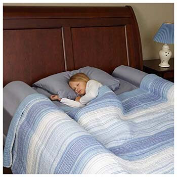 8. Hiccapop Foam Bed Bumpers Toddler Bed Rails