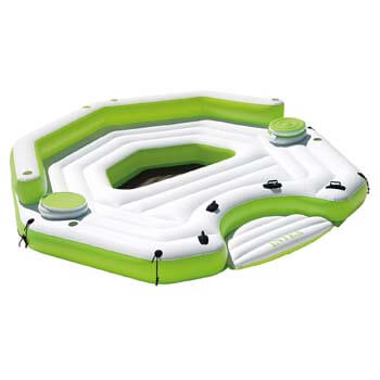 2. Intex Key Largo Inflatable Island Raft