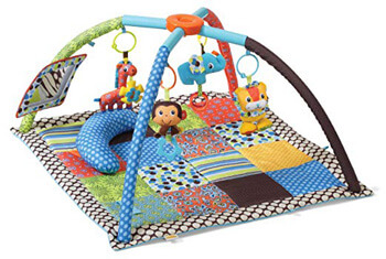 1. Infantino Twist and Fold Activity Gym