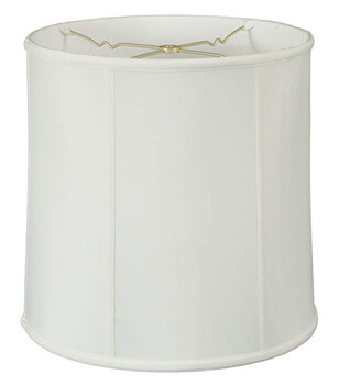 10. Royal Designs BS-719-15WH Basix Drum Lamp