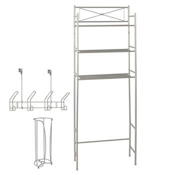 2. LDR 3 Piece Bathroom Organizer 
