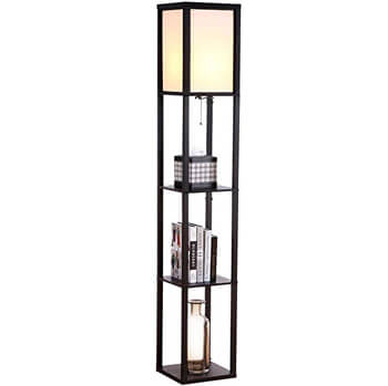 7. Brightech Maxwell – LED Shelf Lamp