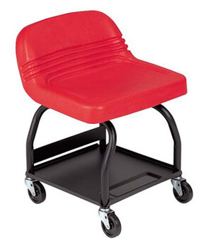 1. Whiteside Mfg HRS-R High Rise Padded Seat - Red