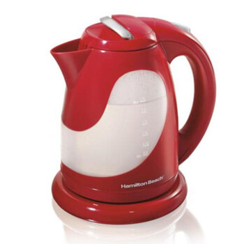 10. Hamilton Beach Ensemble Cord Free Pouring Kettle