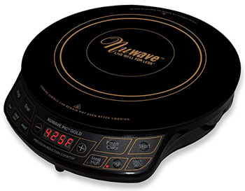 8. Max Burton 6200 Maxi-Matic Deluxe 1800-Watt Induction Cooktop, Black