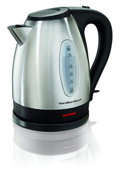 3. Hamilton Beach 40880 Electric Kettle