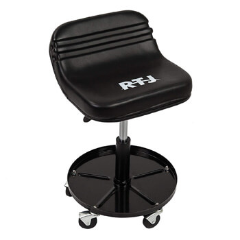 10. RTJ 300 lbs Capacity Pneumatic Mechanic Roller Seat Adjustable Rolling Stool