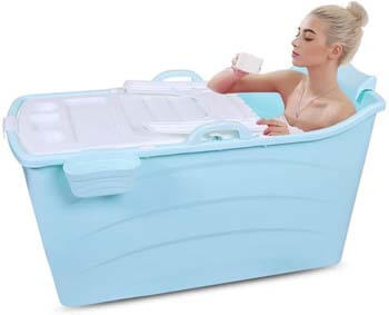 9. GLY Portable Folding Bathtub
