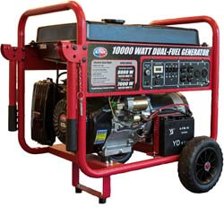 4. All Power America APGG10000GL 10000 Watt Dual Fuel Portable Generator