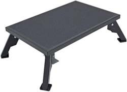 3. Quick Products JQ-S150 Platform Step, X-Large - Steel, Black