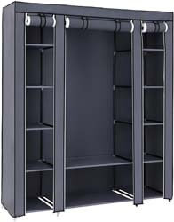 1. SONGMICS 59 Inch Closet Organizer Wardrobe Closet Portable Closet