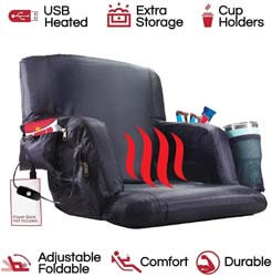 3. POP Design the Hot Seat, Heated Stadium Bleacher Seat