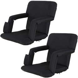 4. Oteymart Set of 2 Portable Stadium Seat
