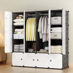 3. KOUSI Portable Wardrobe Closets 14