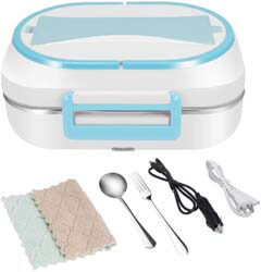 10. UUTO Electric Heating Lunch Box Food Heater Portable Food Warmer