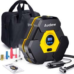 9. Audew Portable Air Compressor Tire Inflator