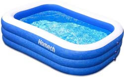 1. Homech Family Inflatable Swimming Pool