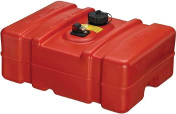 5. Moeller Marine Scepter 08669 Rectangular Fuel Tank - 12 Gallon Low Profile