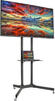 1. VIVO Mobile TV Cart for 32-65 inch - Portable Flat Panel TV Stand