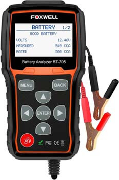 5. FOXWELL BT705 12V 24V Car Battery Tester