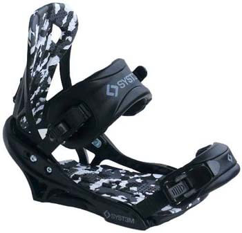 4. System APX Men's 2025 Snowboard Bindings