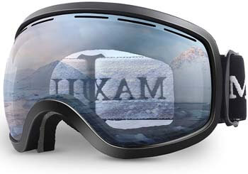 6. OTG Anti-Fog Snowboard Skate Snowmobile Interchangeable Double-Layer Spherical Lens