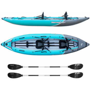 10. Driftsun Rover 120/220 Inflatable Tandem Kayak